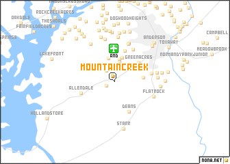 map of Mountain Creek