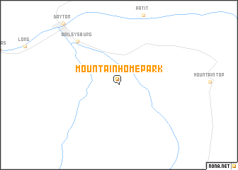 map of Mountain Home Park