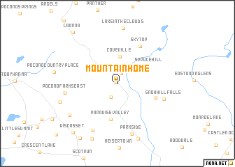 map of Mountainhome