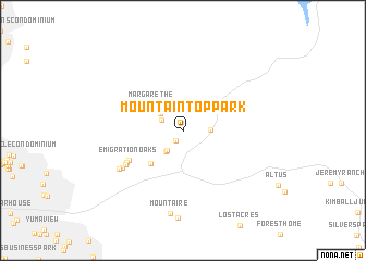 map of Mountain Top Park