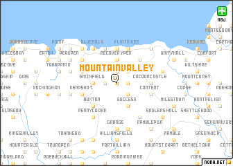 map of Mountain Valley