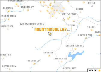map of Mountain Valley