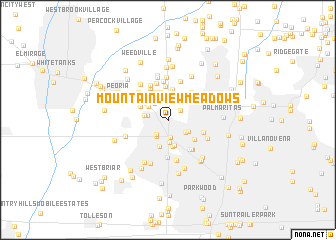 map of Mountain View Meadows