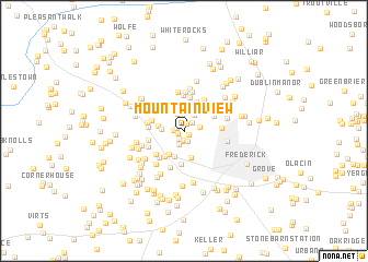 map of Mountain View