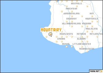 map of Mount Airy