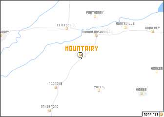 map of Mount Airy