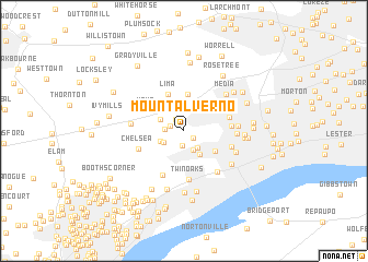 map of Mount Alverno