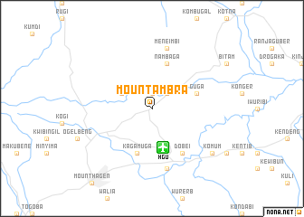 map of Mount Ambra