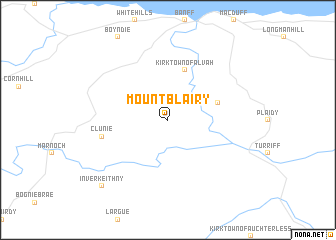 map of Mountblairy