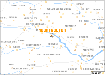 map of Mount Bolton