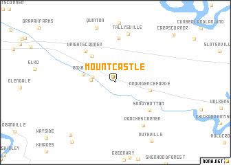 map of Mountcastle