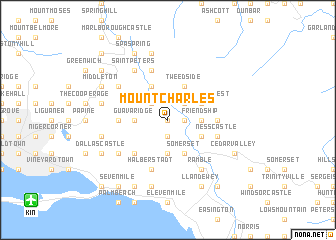 map of Mount Charles