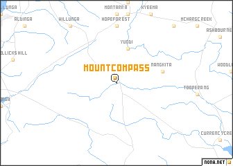 map of Mount Compass