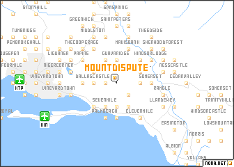 map of Mount Dispute