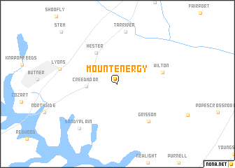 map of Mount Energy