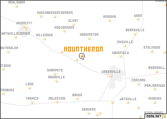 map of Mount Heron