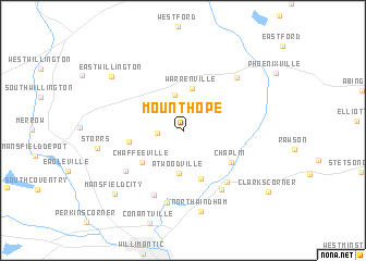 map of Mount Hope