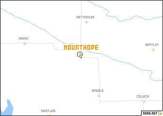 map of Mount Hope