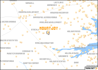 map of Mount Joy