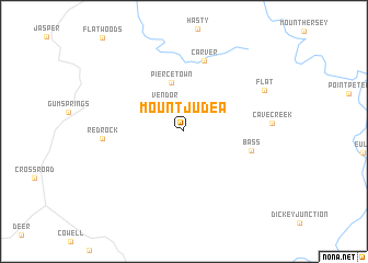 map of Mount Judea