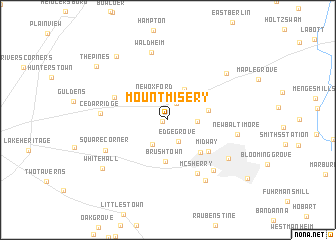 map of Mount Misery