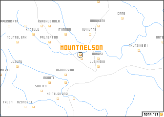 map of Mount Nelson