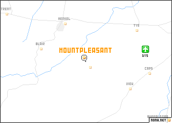 map of Mount Pleasant