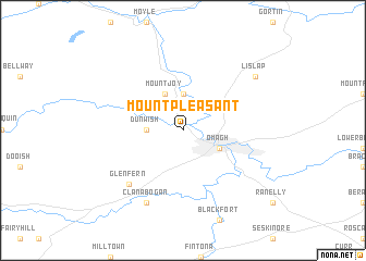 map of Mount Pleasant