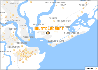 map of Mount Pleasant