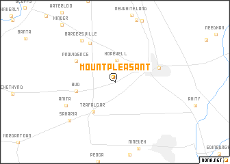 map of Mount Pleasant