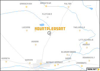 map of Mount Pleasant