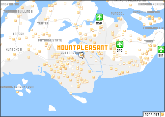 map of Mount Pleasant