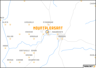 map of Mount Pleasant