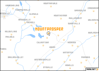 map of Mount Prosper