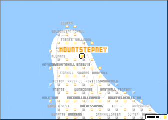 map of Mount Stepney