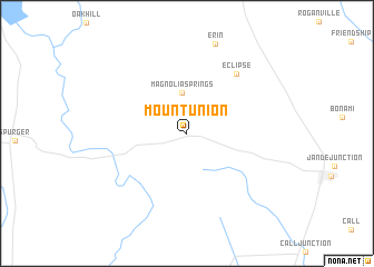 map of Mount Union