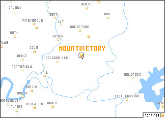 map of Mount Victory