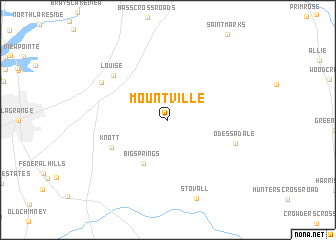 map of Mountville