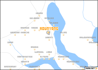 map of Mounyang