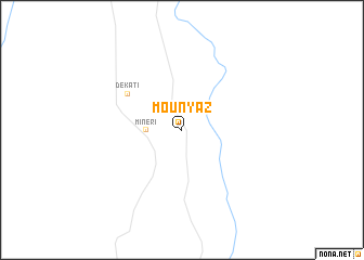 map of Mounyaz