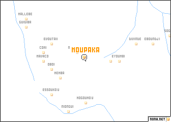 map of Moupaka
