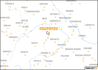 map of Moupanou