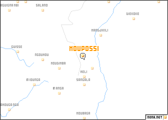 map of Moupossi