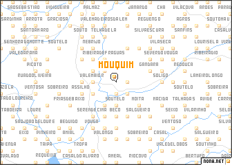 map of Mouquim