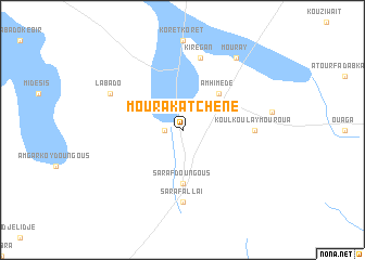 map of Moura Katchéné