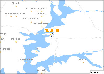 map of Mourão