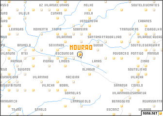 map of Mourão