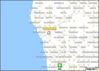 map of Mourão