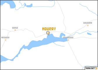 map of Mouray