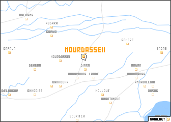 map of Mourdasse II